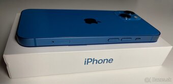 iPhone 13 modrý, TOP stav s komplet balením - 8
