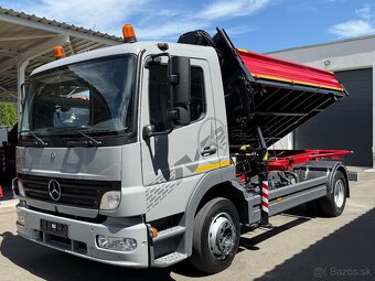 MERCEDES-BENZ ATEGO 1218 SKLÁPAČ TROJSTR. HYDRAULICKÁ RUKA - 8