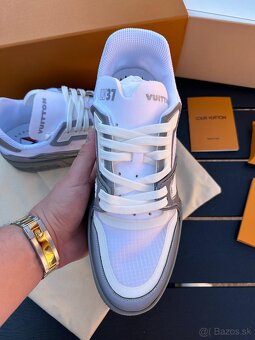 Louis Vuitton tenisky šede Komplet balenie - 8