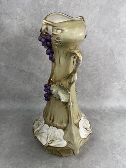 Veľká secesná váza Royal Dux Eichler 48cm - 8