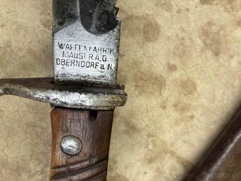 Nemecký bodák 05 s pílkou - 8