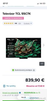 TCL C7K QD-MiniLED - 55 Zoll - 8