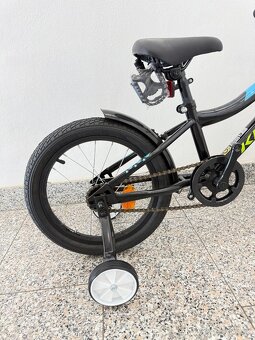 Kross Racer 3.0, 16“, detský bicykel, Black lime blue glossy - 8