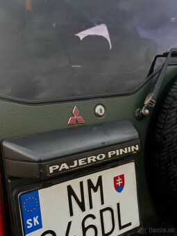 Mitsubishi Pajero PININ 2.0 GDI, VYVARENÉ, NOVÁ FARBA RAPTOR - 8
