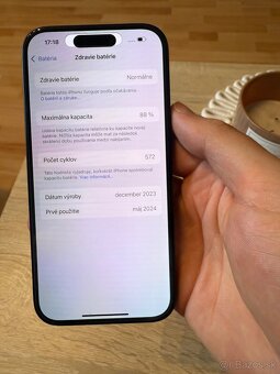 iPhone 15 Black 128GB - 8