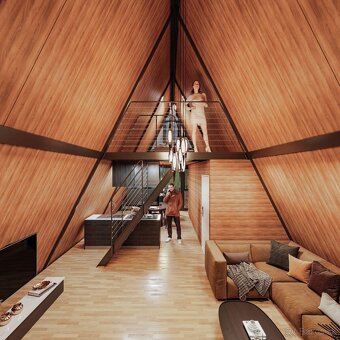A - FRAME dům z ocelové konstrukce - 8