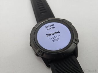 Garmin 6X Sapphire, výborný stav, hodinky + nabijací kábel - 8