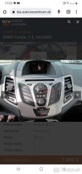 Ford Fiesta 1, 4tdci 50kw rok 2009 3dverovy - 8