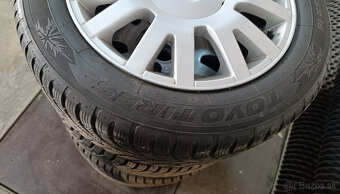 Predám zimné pneu 205/55 R16 + elektróny 5x112 R16 Škoda,VW. - 8
