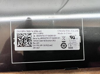 Predám klávesnicu na notebook Dell 0V08FW - 8