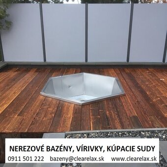 Nerezový kúpací sud - 8