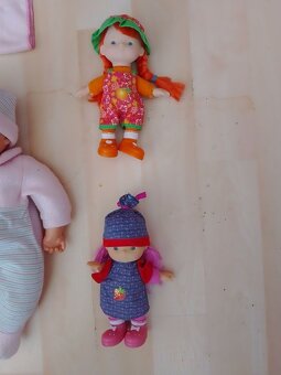 Bábiky Barbie, klasické, látkové aj malé na tortu - 8