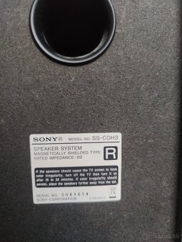 SONY Mikro hifi veža s DVD - 8