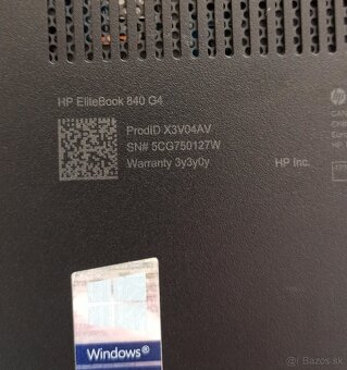 HP EliteBook 840 G4/14"FHD/i7-7500U/SSD M.2 512GB/16GB DDR4 - 8