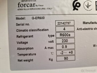 Profi chladnička forcar napr pre cukrárov pekárov - 8