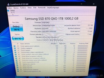 PREDÁM HERNÝ PC - R5 7600X, RTX 3070 8GB, 16GB DDR5, 1TB SSD - 8