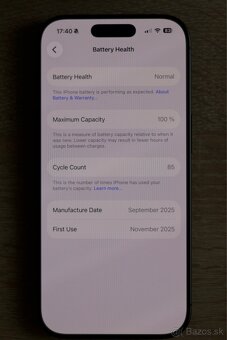 iPhone 17 256GB čierny - 8
