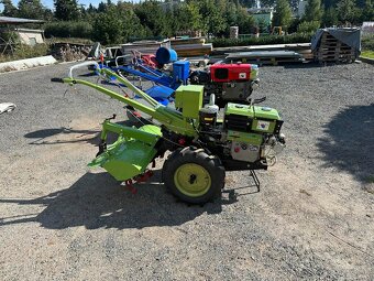 Jednoosý traktor BIZON,ZUBR + rotavátor - 8