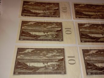 BANKOVKY 10 KČS 1960, RŮZNÉ SÉRIE, PĚKNÉ STAVY - 8