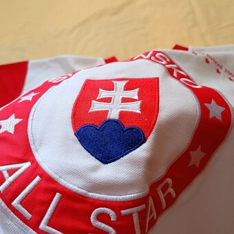 Slovensko hokejový dres zápas hviezd 2006 all stars L/XL - 8
