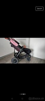 petite&mars Kočík športový Street+rose pink - 8