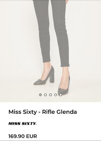 Miss Sixty Glenda čierne nohavice dámske - 8