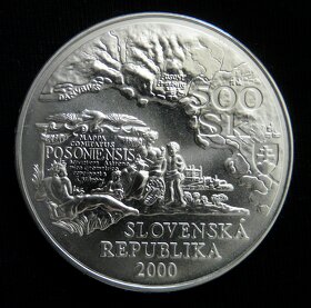 Slovenské strieborné 500 a 200 koruny (3) - 8