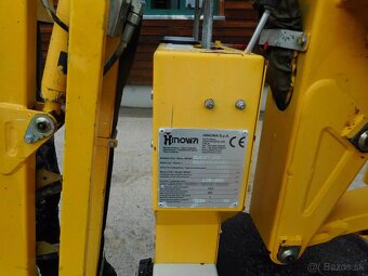 Predám pásovú plošinu Hinowa Goldlift 14.70 IIIS - 8
