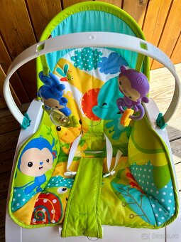 Hojdacie vibračné kresielko zn. Fisher Price - 8