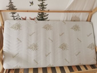 Detska drevena domcekova postel 170 x 80 - 8