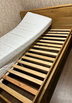 Posteľ z dubového masívu Mirek - 8