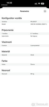 Strešný nosič Nordrive + nosič lyži - 8