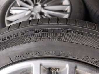 Alu disky 5x114,3 r17 na Hyundai Kona letné pneu 215/55 r17 - 8