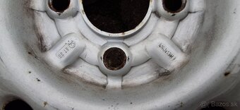 Plecháče 165/70 R13 + rezerva - 8