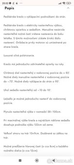 Elektrické pedikerske kozmetické masážne kreslo - 8