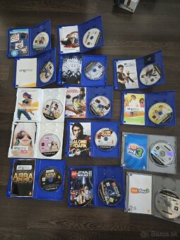 Playstation 2 Slim 77004 +  14 hier + Kamera + mikrofóny - 8