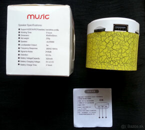 Predám nový bluetoth reproduktor MINI SPEAKER. - 8