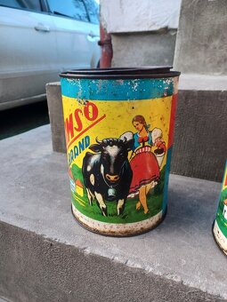 Staré plechové dózy - 8