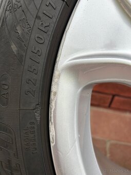 Audi disky R17, 5x112 - 8