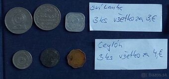 NOVINKA Zbierka svetových mincí - rôzne - 8