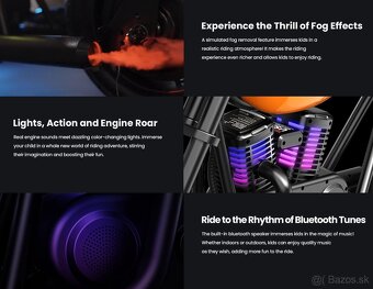 Elektrická motorka Hyper Gogo Pioneer 12 Plus - 8