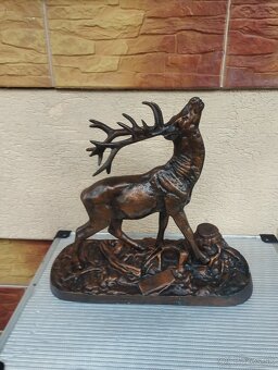 Staré plechové autíčka,busta,staré hračky, koreničky,hodiny - 8