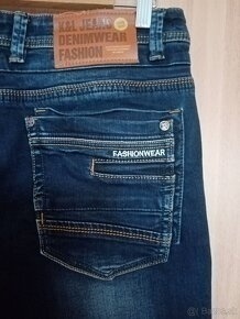 DŽÍNSY-NOVÉ-ZNAČKOVÉ: K&L JEANS DENIM - MADE KANADA-ZĽAVA - - 8