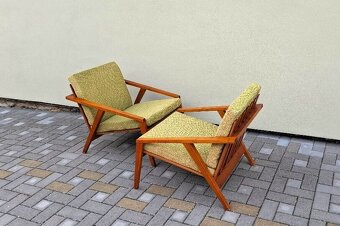 Retro designová kresla 2ks - 8