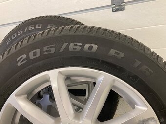 Zimná sada org AUDI 5x112 205/60 R16 - 8