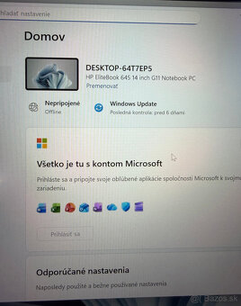 HP EliteBook 645 G11 4G LTE - 8