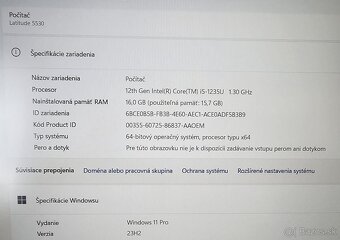 Notebook DELL 5530 - 8
