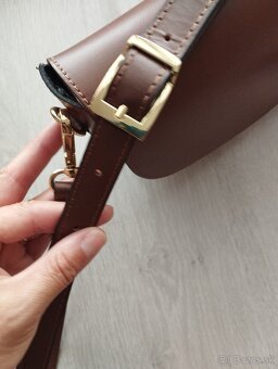 Kožená crossbody kabelka Zn. Lubive - 8