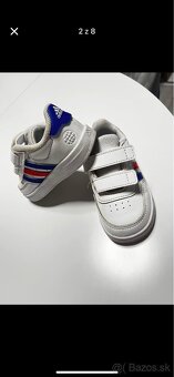 Detské tenisky, adidas, veľkosť 22, top stav - 8
