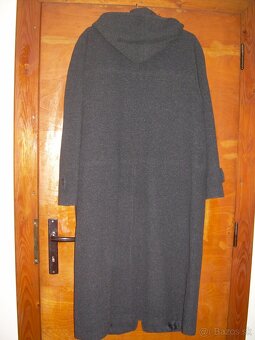 dámská kožená delší bunda (krátký kabát) -XL - (48-51) - 8